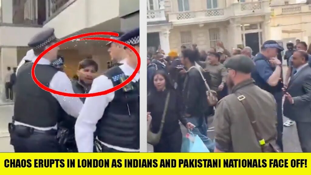CHAOS Erupts In London As Pakistani & Indian Nationals CLASH – Arrests Made!