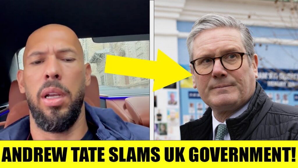 Andrew Tate SLAMS UK Government in Furious New Video After Charges Revealed