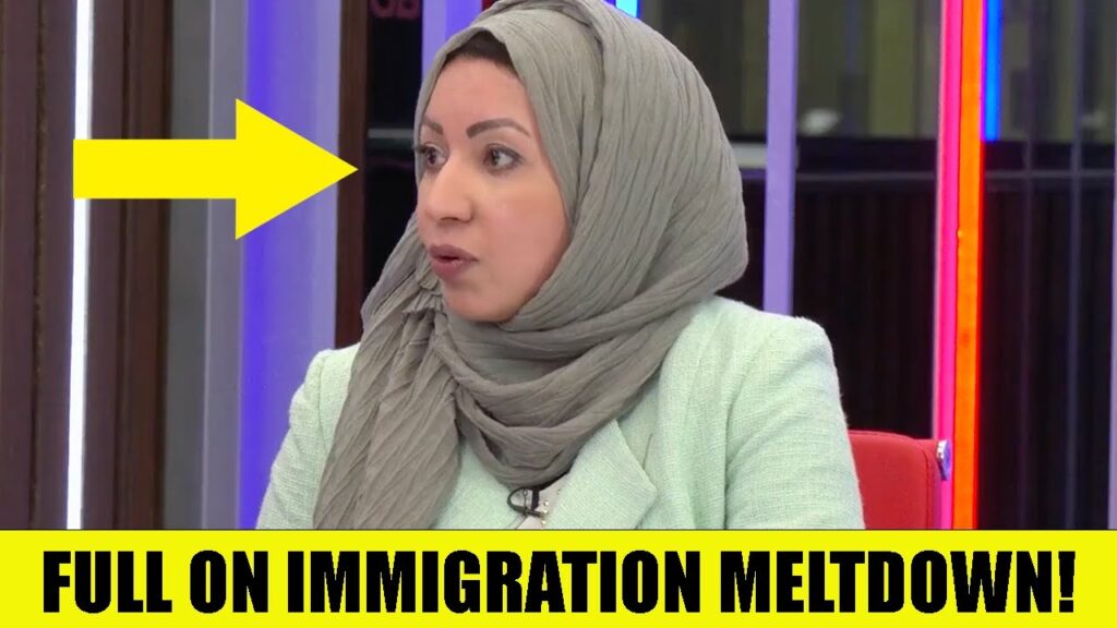 She Has FULL ON MELTDOWN In Heated Immigration Row On Live TV!