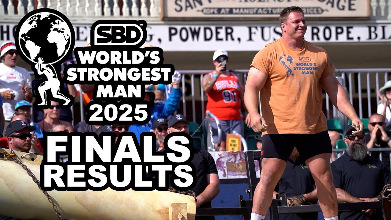 WORLD’S STRONGEST MAN FINAL 2025 RESULTS?!?! Ft. Hooper, Stoltman