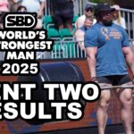 World’s Strongest Man 2025 RESULTS Event 2 ft. TOM STOLTMAN