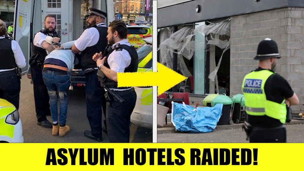 COUNTER-TERROR POLICE RAID MIGRANT HOTELS IN NATIONWIDE OPERATION!
