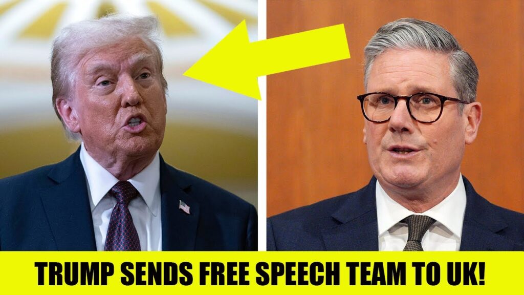 Trump SENDS FREE SPEECH TEAM to UK as Starmer’s Cops ARREST Prayer Activists!