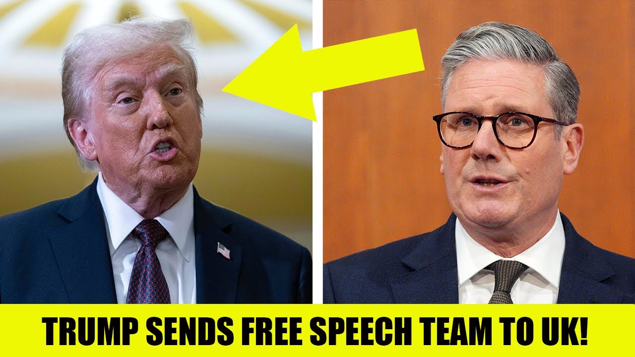 Trump SENDS FREE SPEECH TEAM to UK as Starmer’s Cops ARREST Prayer Activists!