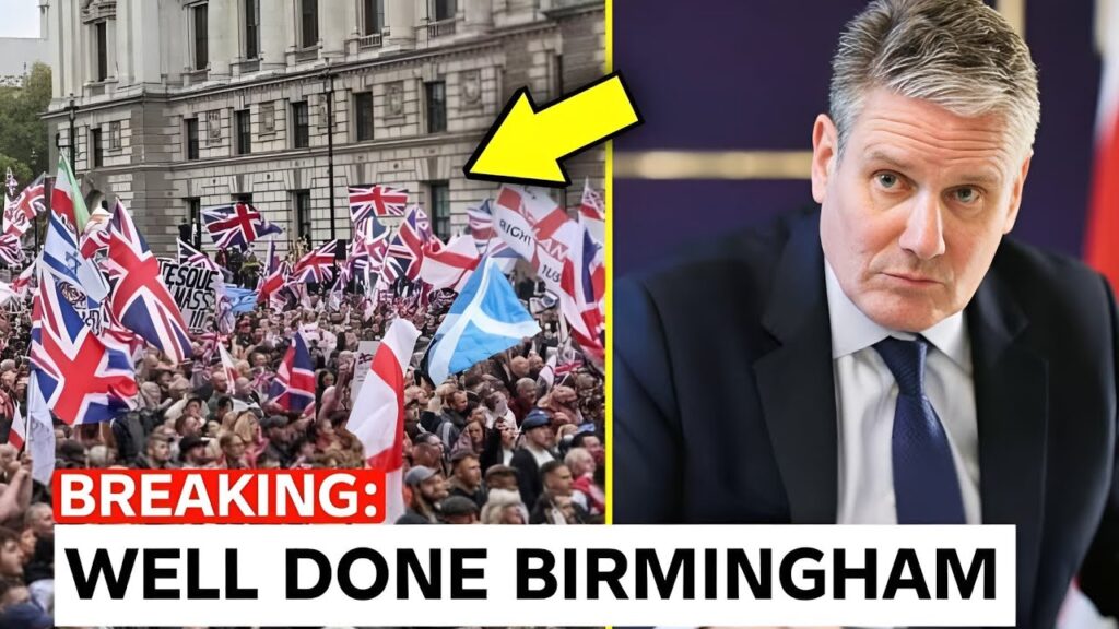 JUST IN: Hundreds of British Patriots TAKE OVER Birmingham in MASS Remigration Protest!