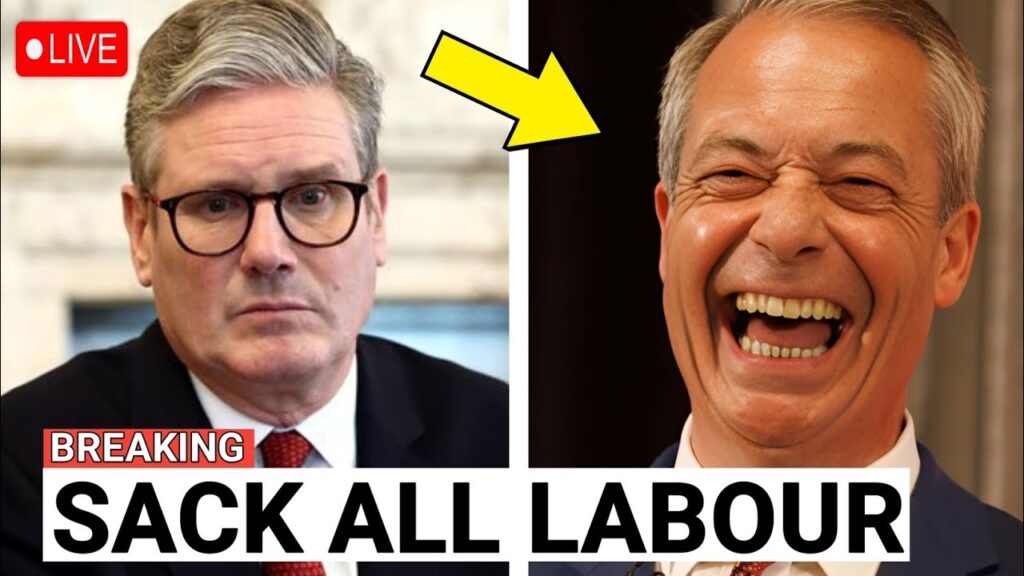 Starmer LOSSES IT as Farage SABOTAGES Secret UK-EU Deal with king charles Backing!