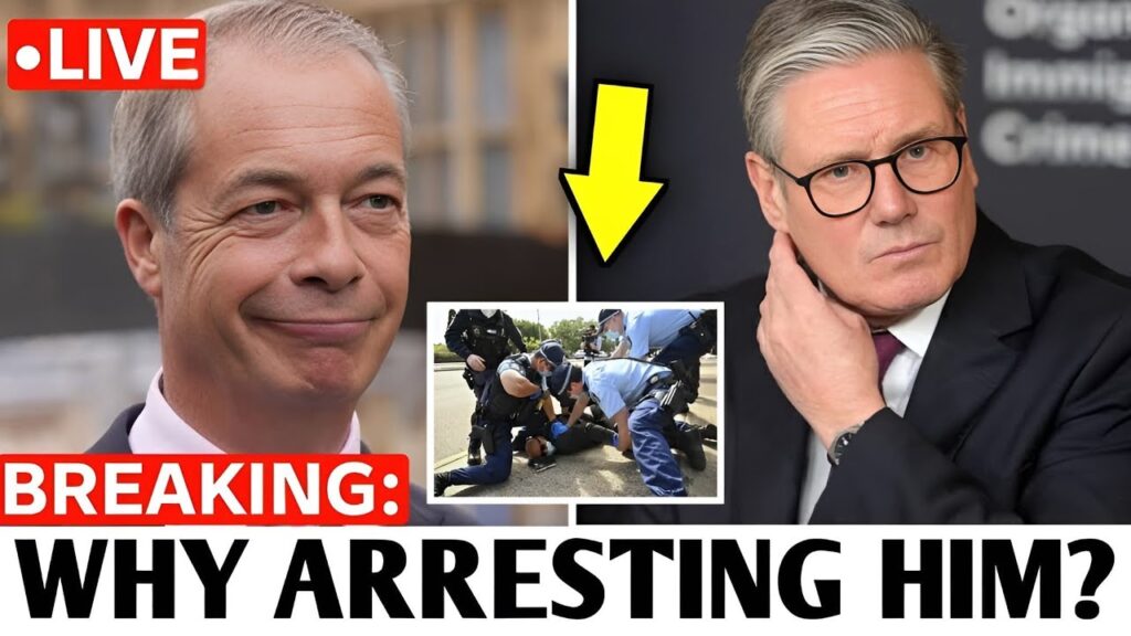 1 MINUTE AGO: Starmer GOES HAYWIRE as Farage BLOCKS Arrest of Angry Farmers!