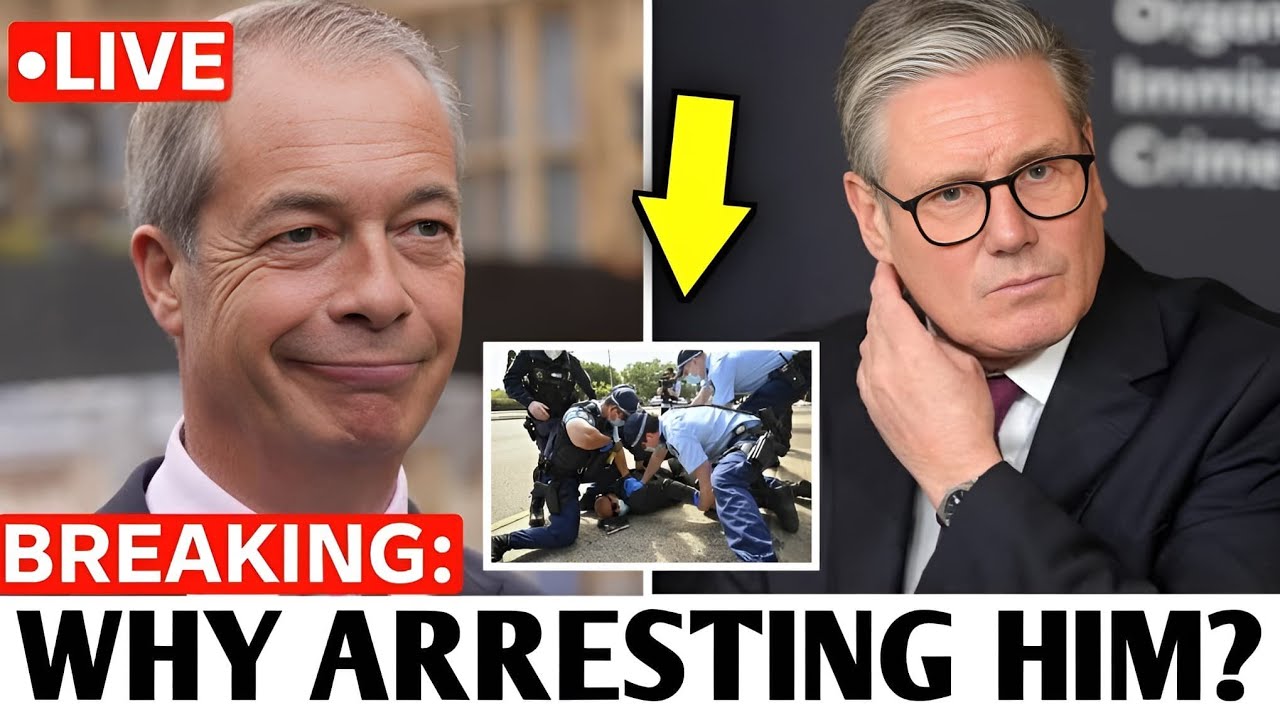 1 MINUTE AGO: Starmer GOES HAYWIRE as Farage BLOCKS Arrest of Angry Farmers!