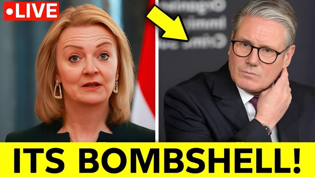“1 MINUTE AGO: Liz Truss DROPS SHOCKING BOMBSHELL on Keir Starmer That Changes Everything!”