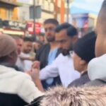 A white man is kicked out of his own neighbourhood