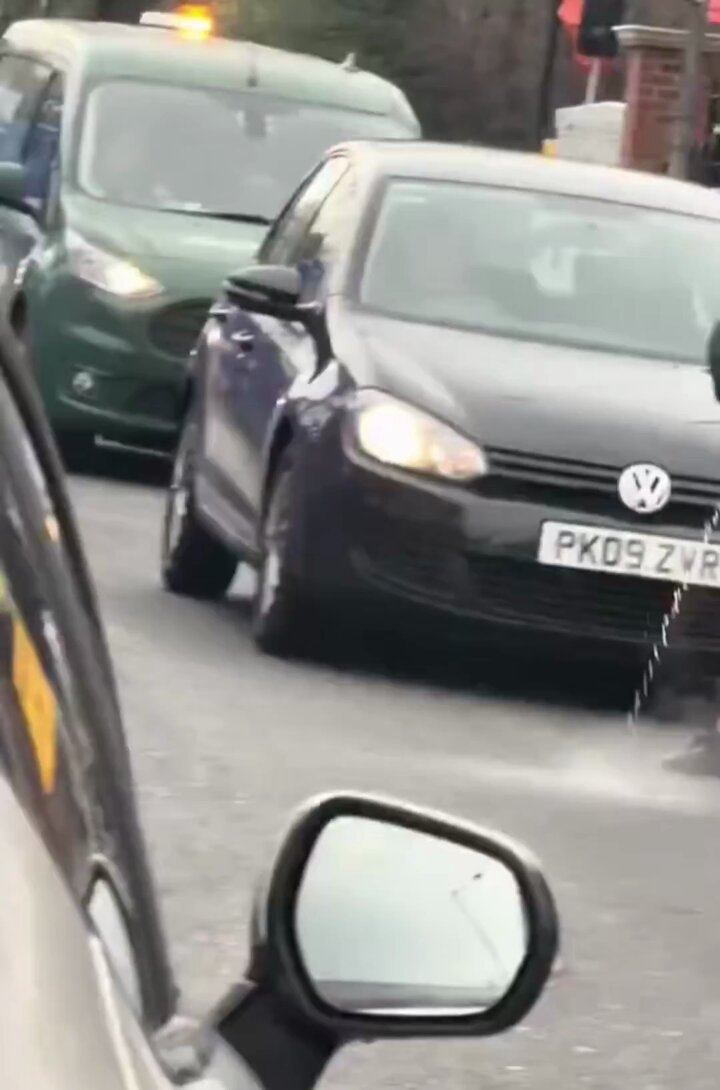 In London he stops everything