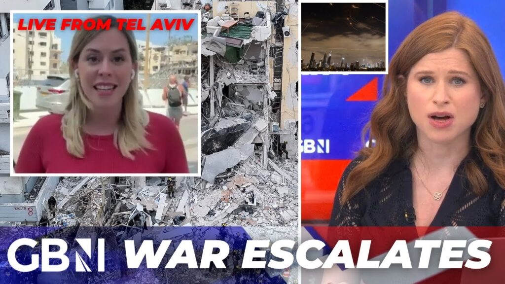 TEL AVIV UNDER FIRE: Inside the Missile STRIKES – Exclusive Footage!