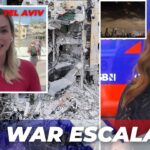 TEL AVIV UNDER FIRE: Inside the Missile STRIKES – Exclusive Footage!