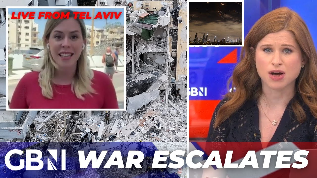 TEL AVIV UNDER FIRE: Inside the Missile STRIKES – Exclusive Footage!