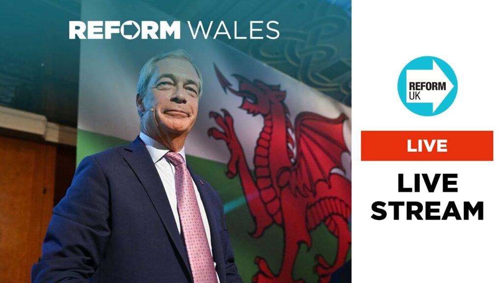 🚨 Watch Nigel Farage speak LIVE from Port Talbot