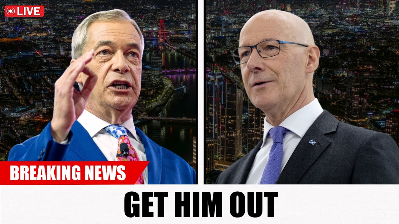 Nigel Farage SUES John Swinney to COURT after being BLACKMAILED and CALLED a RACIST