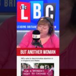 Shelagh dismayed by vote to decriminalise abortion in the UK