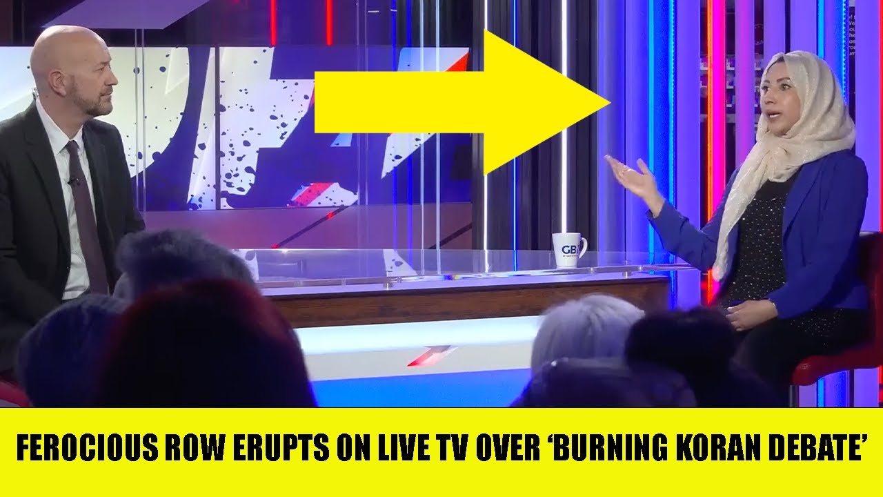 FEROCIOUS ROW Erupts As ISLAMIST DESTROYED In Burning Of Koran Debate!