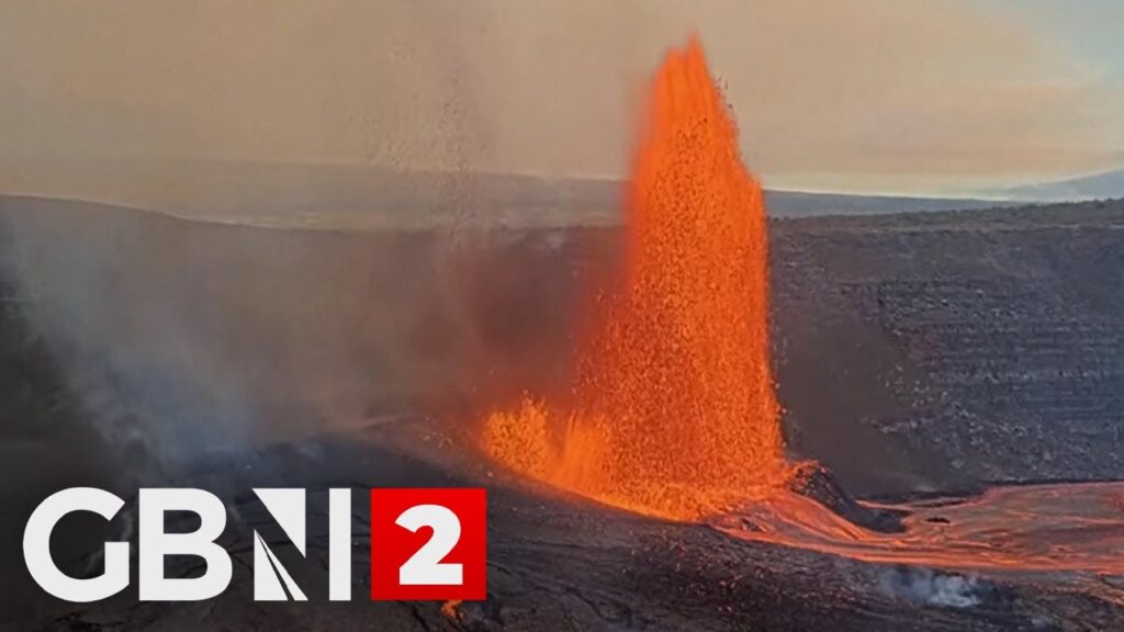 WATCH LIVE: Kīlauea volcano in Hawaii erupts spectacularly