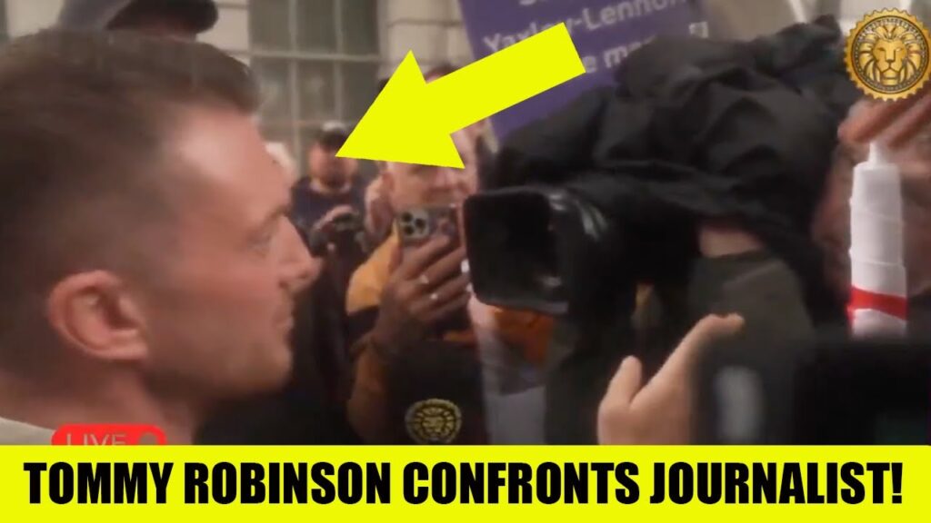 Tommy Robinson Confronts ITV ‘Journalist’ in Explosive Showdown!