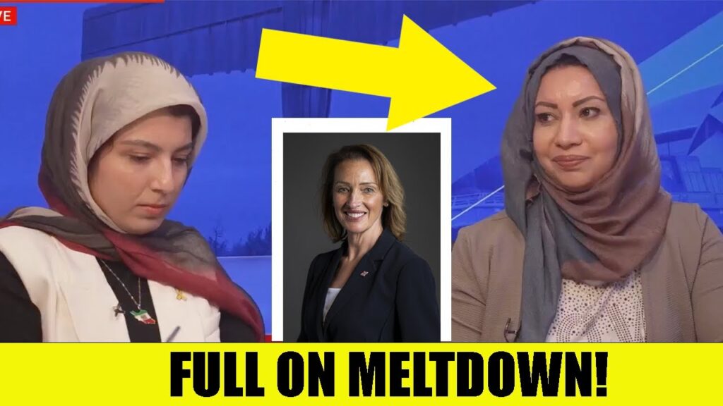 Islamist Has MASSIVE MELTDOWN On Live TV After Reform MP Sarah Pochin Called To Ban The Burka!