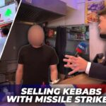 London Kebab Shop Promotes Food with Iran Missile Strike Footage | Ben Leo Investigates