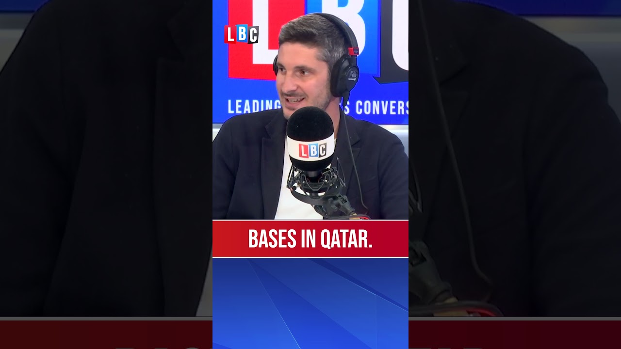 Iran launches six missiles towards US air bases in Qatar | LBC Breaking