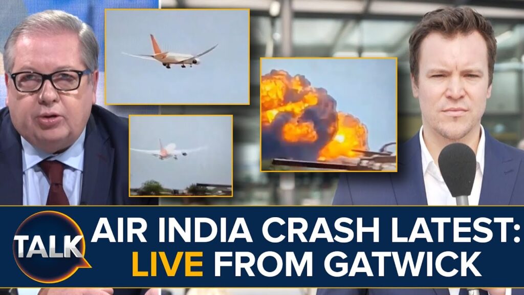 Air India Crash | Live Update From London Gatwick Airport