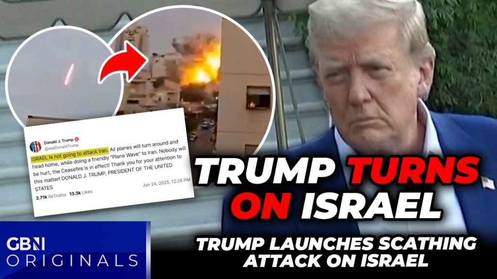IRAN-ISRAEL: Trump TURNS on Israel and RAGES at Netanyahu after defiance HUMILIATES US