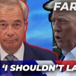 Nigel Farage in HYSTERICS over Donald Trump’s FURIOUS Middle East rant: ‘Hard not to laugh’