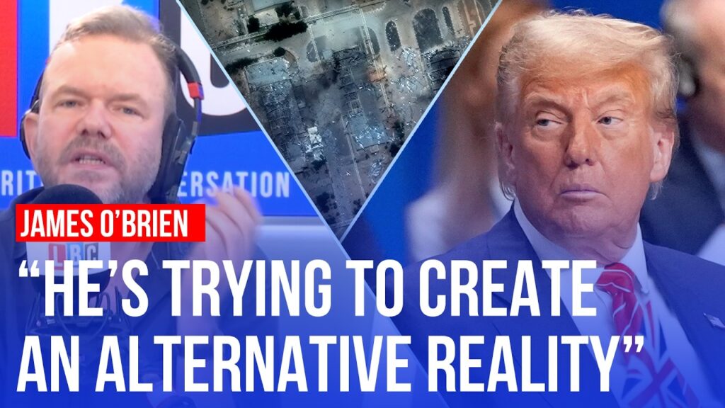 James O’Brien: Trump is ‘lying’ about US strikes on Iran | LBC
