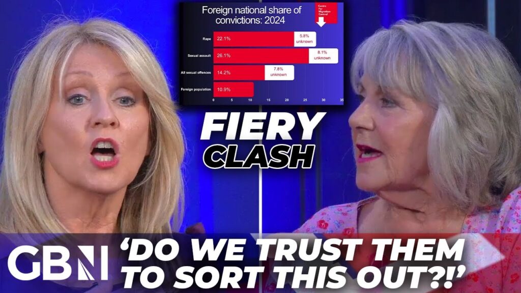‘RUBBISH!’ Leftie SHUT DOWN as Migrant Crime Stats Lay Bare UK’s Immigration Crisis | HEATED