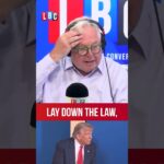 Nick Ferrari reacts to Trump calling media ‘scum’ | LBC
