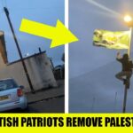 Young Patriots TEAR DOWN Palestine & Communist Flags in Northern Ireland – Locals CHEER as Propagand
