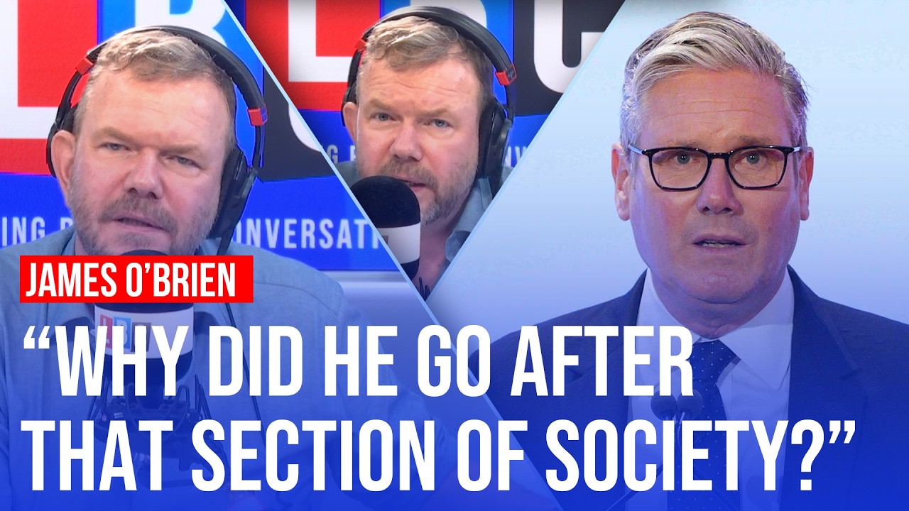 James O’Brien dissects Keir Starmer’s benefits climbdown | LBC