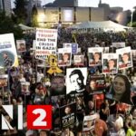WATCH: Thousands of Israelis rally against the Netanyahu government