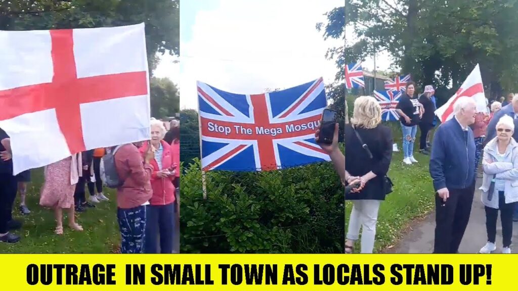 Local British Patriots RISE UP Against Controversial MEGA Mosque Plans – Council Under Fire!
