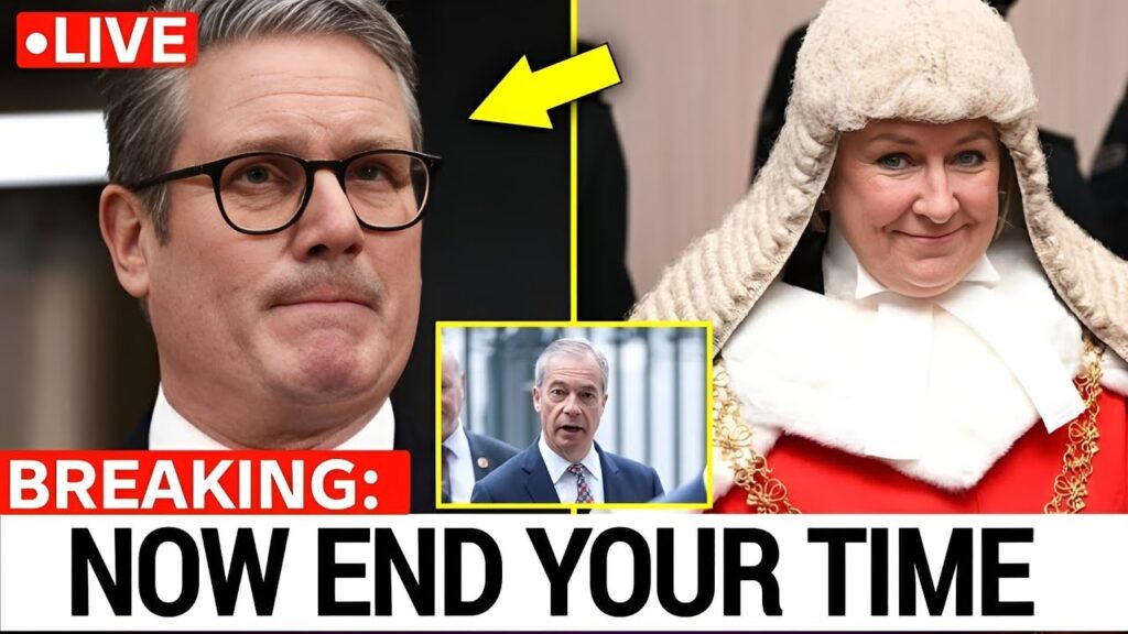 1 MIN AGO: Keir Starmer BREAKS DOWN After House Speaker DECLARES Nigel Farage NEXT PM LIVE on TV!