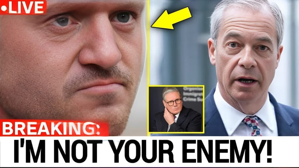 1 MIN AGO: Tommy Robinson’s SHOCKING Message to Nigel Farage – “I’m Not Your Enemy!