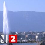 WATCH: View of Lake Geneva as Europe-Iran nuclear talks are expected