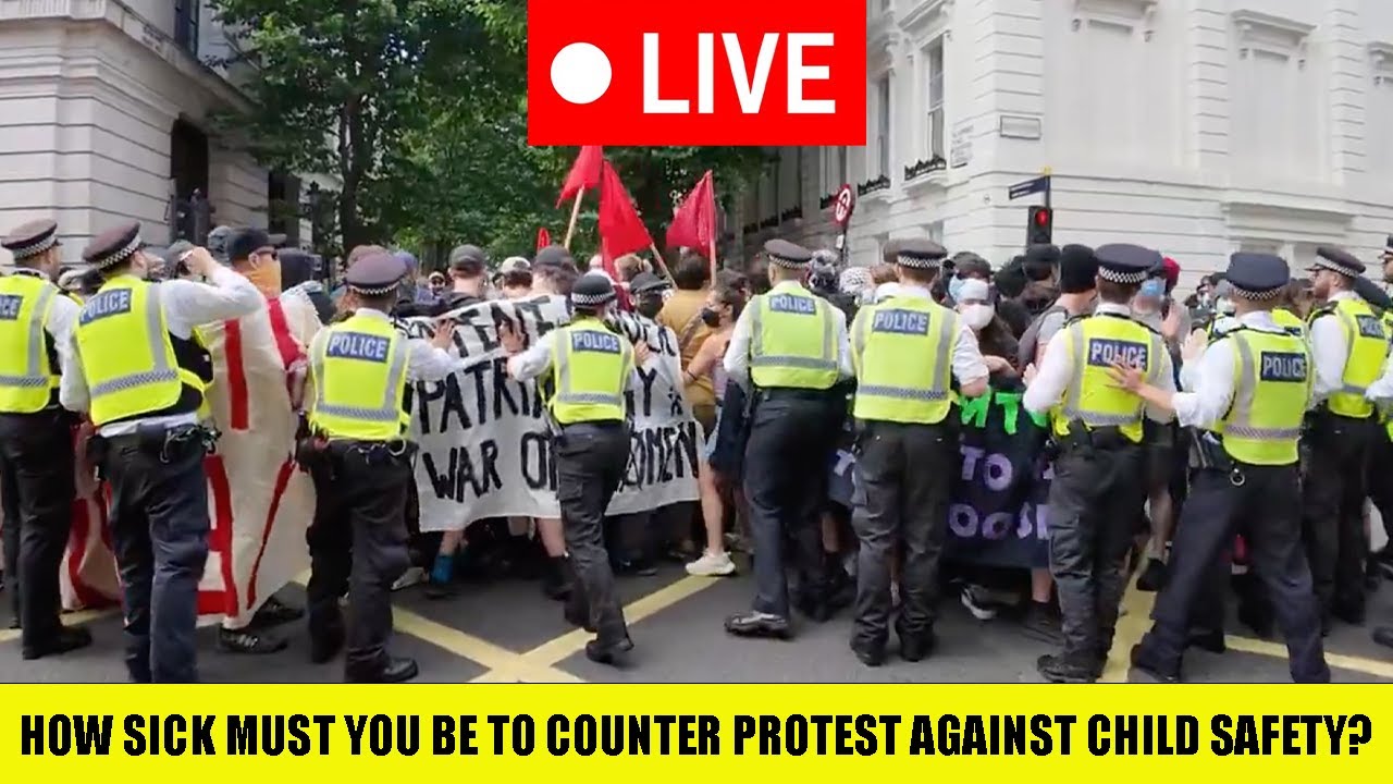 🚨BREAKING: Pro Groming Gang Protest CLASH With Police & Protesters As Britons Stand Up!