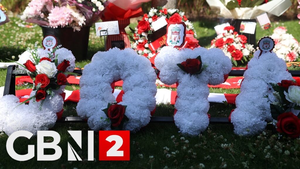 WATCH: Fans and flowers outside Anfield Stadium after death of Liverpool’s Diogo Jota