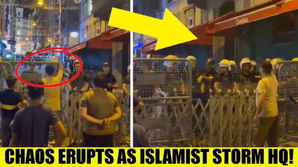🚨CHAOS Erupts As Islamist MOB Storms Cartoon Publisher HQ Over “Blasphemous” Drawing!