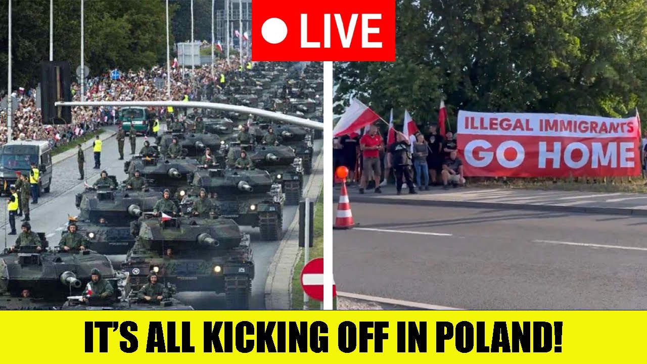 🚨BREAKING: Poland DEPLOYS ARMY To German Border to BLOCK Illegal Migrants!