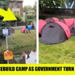 OUTRAGE in Dublin – Migrants Rebuild Canal Camp as Government Turns Blind Eye!