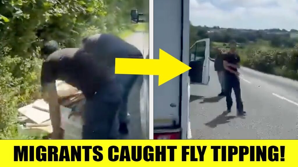 🚨PATRIOTS CATCH Migrants Fly-Tipping in Devon – FORCE Them to Clean It Up! “Not In Our Country!”