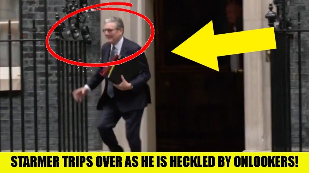 Starmer TRIPS Over As He Is HECKLED By On Lookers!
