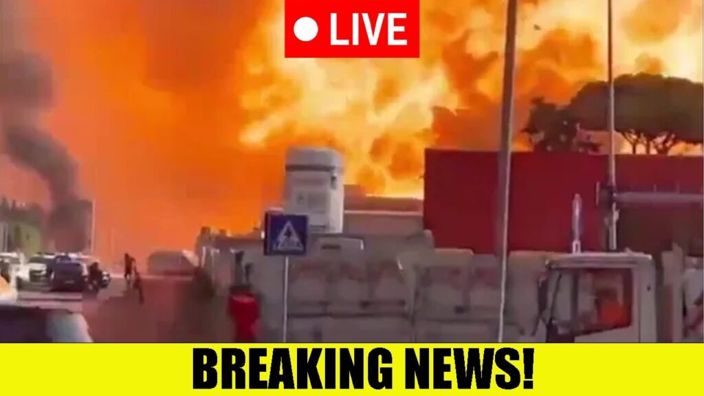 🚨BREAKING: Several Injured After MASSIVE Explosion In Rome!